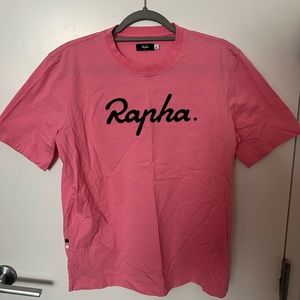 Rapha Medium Logo T-Shirt Pink